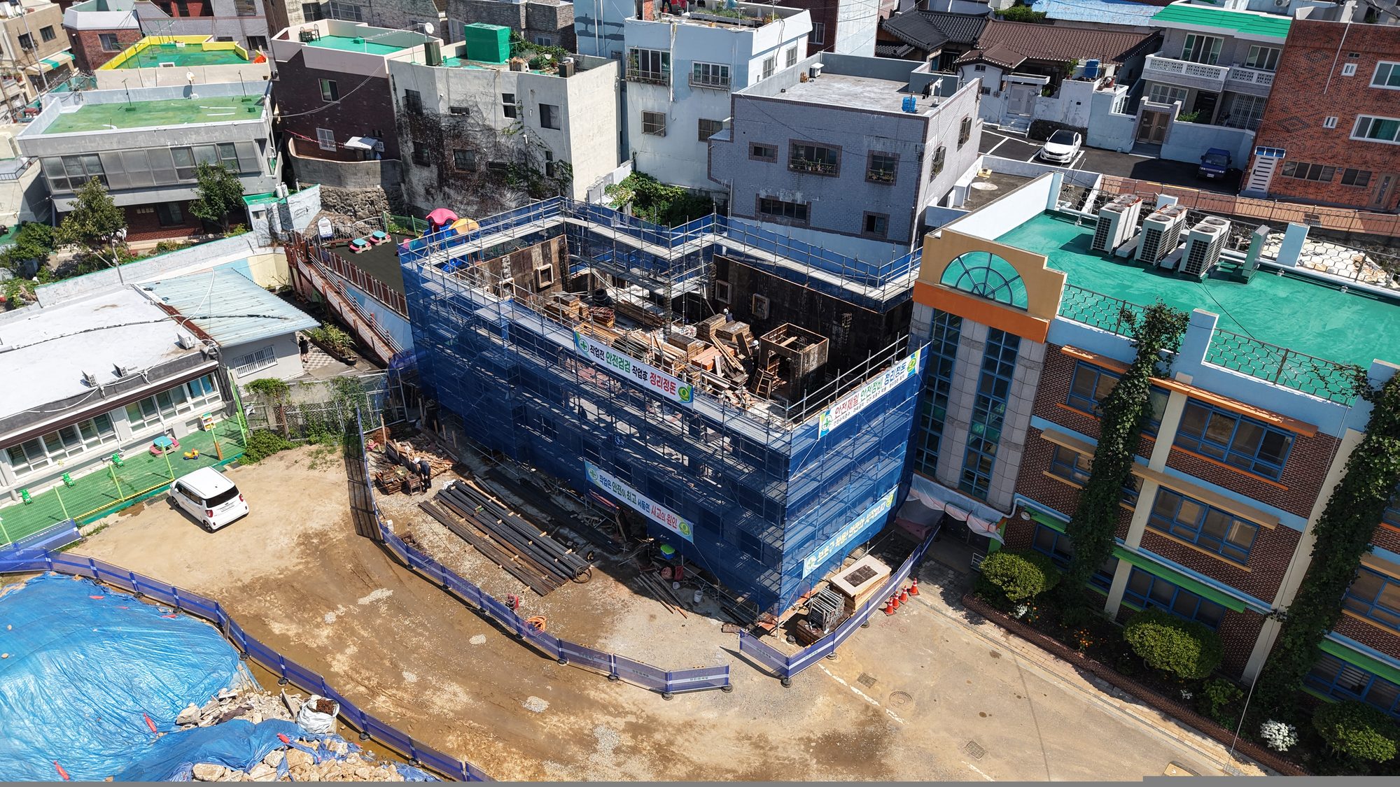 영일유치원 공사